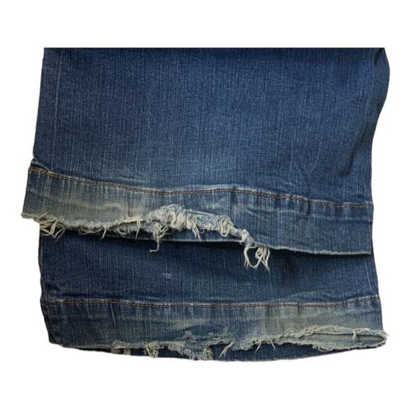 Torrid Jeans Womens Plus Size 24T Tall Whiskers Stretch Medium Wash Denim - Picture 9 of 11
